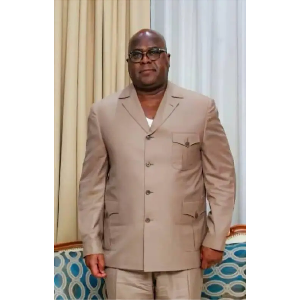Costumes complets pour hommes, 2 pièces, trois poches, Style Safari, vêtements de marié de mariage, robe quotidienne personnalisée, revers à pointe, veste et pantalon personnalisés