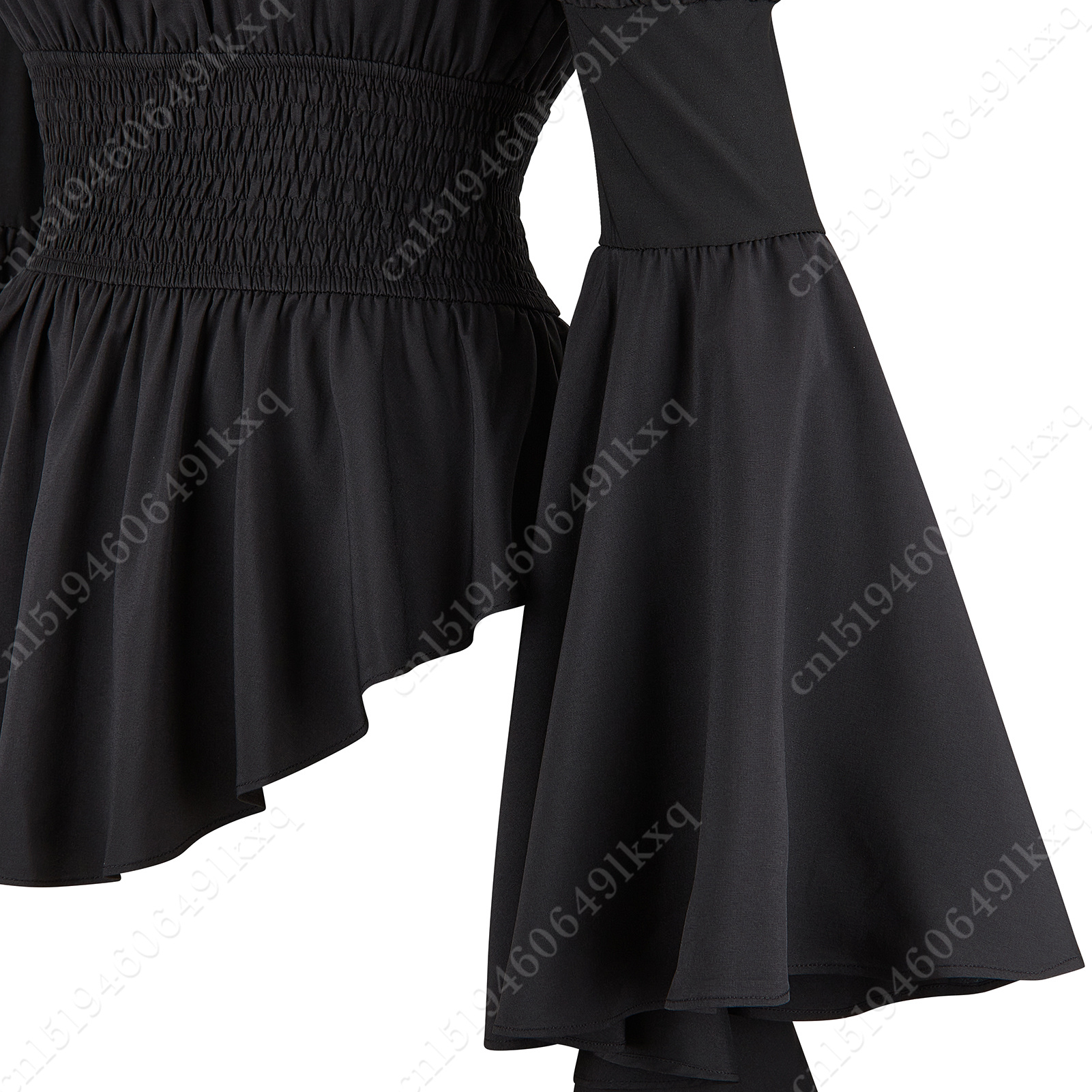 Chemisier médiéval femmes manches longues Steampunk Pirate blouse victorienne filles gothique Costume chemise rétro
