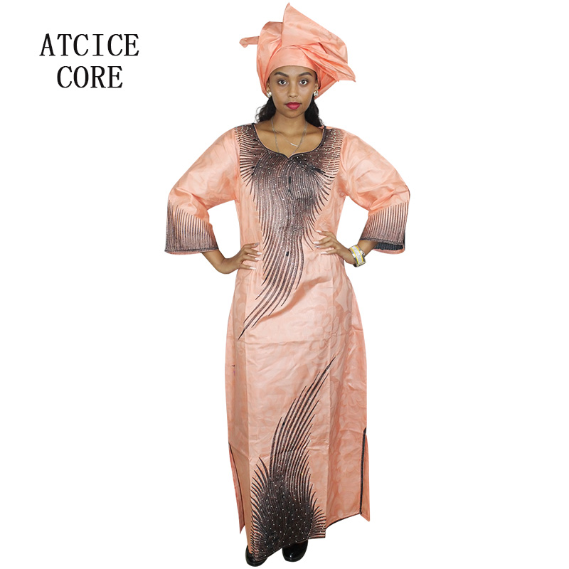 Tenue africaine pour femmes Abaya broderie grande taille robe d'église de fête élégante
