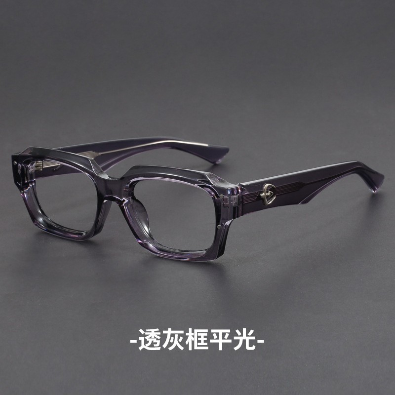 Lunettes de lecture de luxe pour hommes et femmes, carrées, noires, Vintage, loupes TR90, lentilles de Prescription Y2K pour femmes