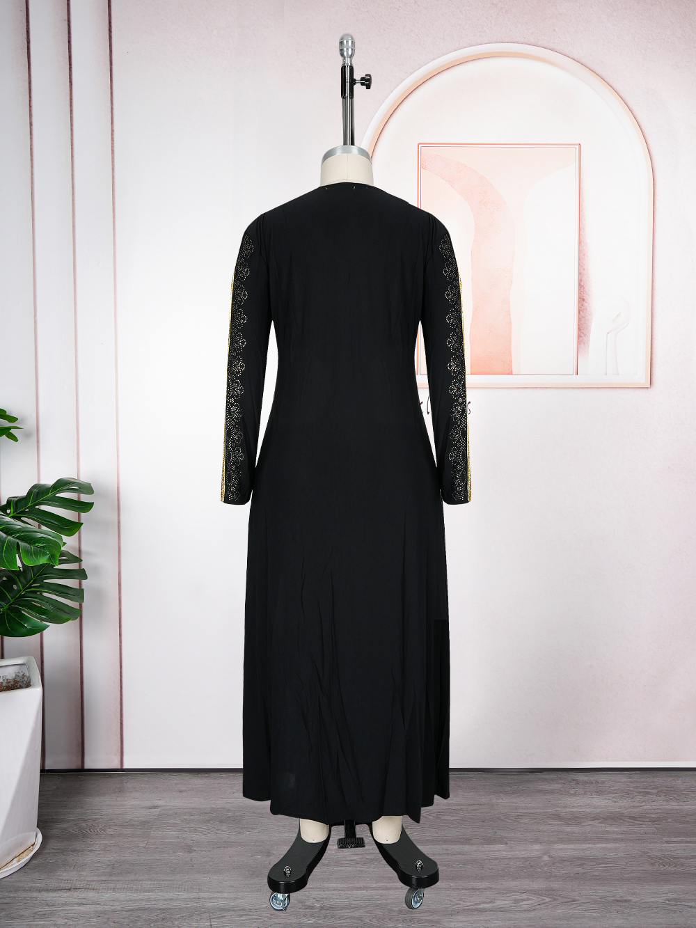 Robe de soirée caftan marocain en mousseline de soie, style boubou djellaba, pour femmes, mode africaine musulmane de Dubaï, abayas pour femmes