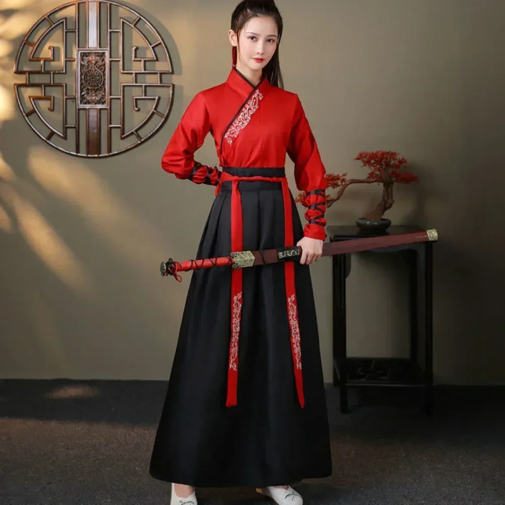 Costumes traditionnels pour femmes, vêtements chinois anciens, haut de gamme, jeunes maîtres, printemps et automne
