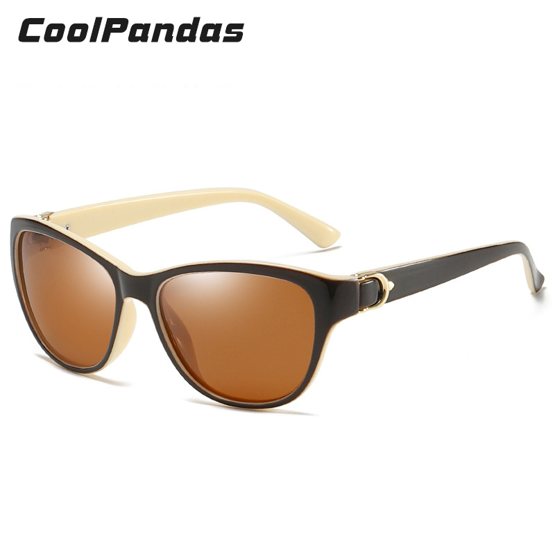 Lunettes de soleil œil de chat polarisées pour femme, design de marque de luxe 2026, élégantes, pour la conduite