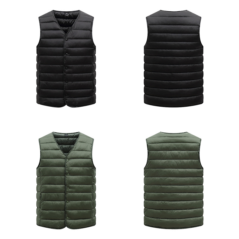 Hommes mode vestes sans manches automne hiver chaud coupe-vent gilet hommes printemps décontracté léger gilet vestes