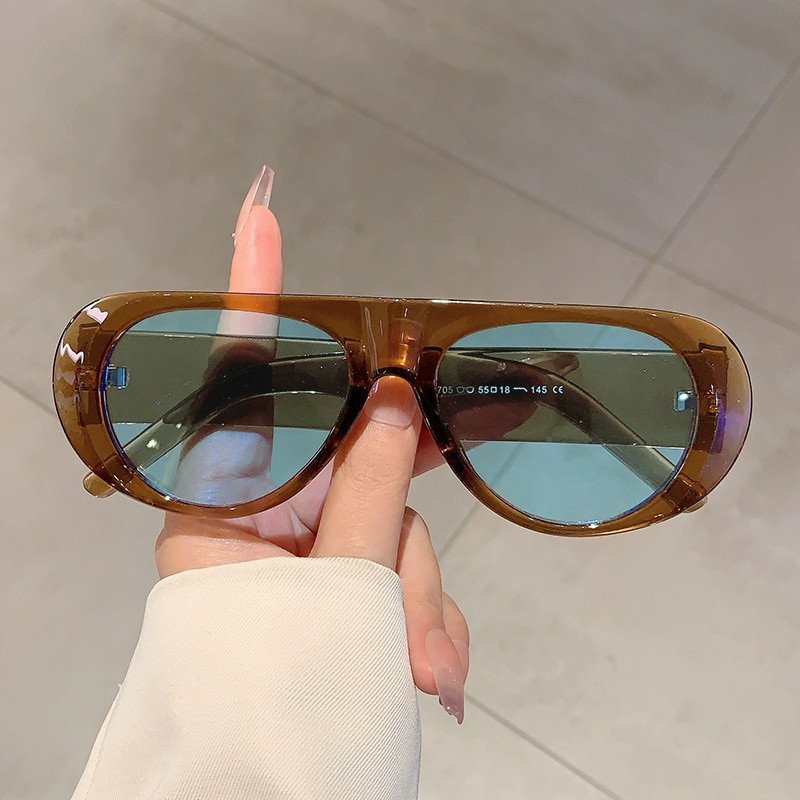 Lunettes de soleil de luxe pour femmes et hommes, marque de styliste dégradé unisexe, Glamour, tendance, UV400