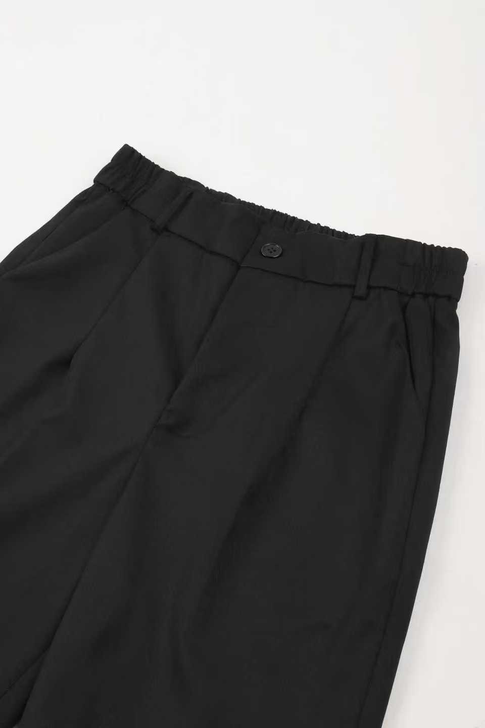 Tenue décontractée et tendance pour femme 2026 – Nouveau style, taille haute, fluide, coupe droite, simple, polyvalente.