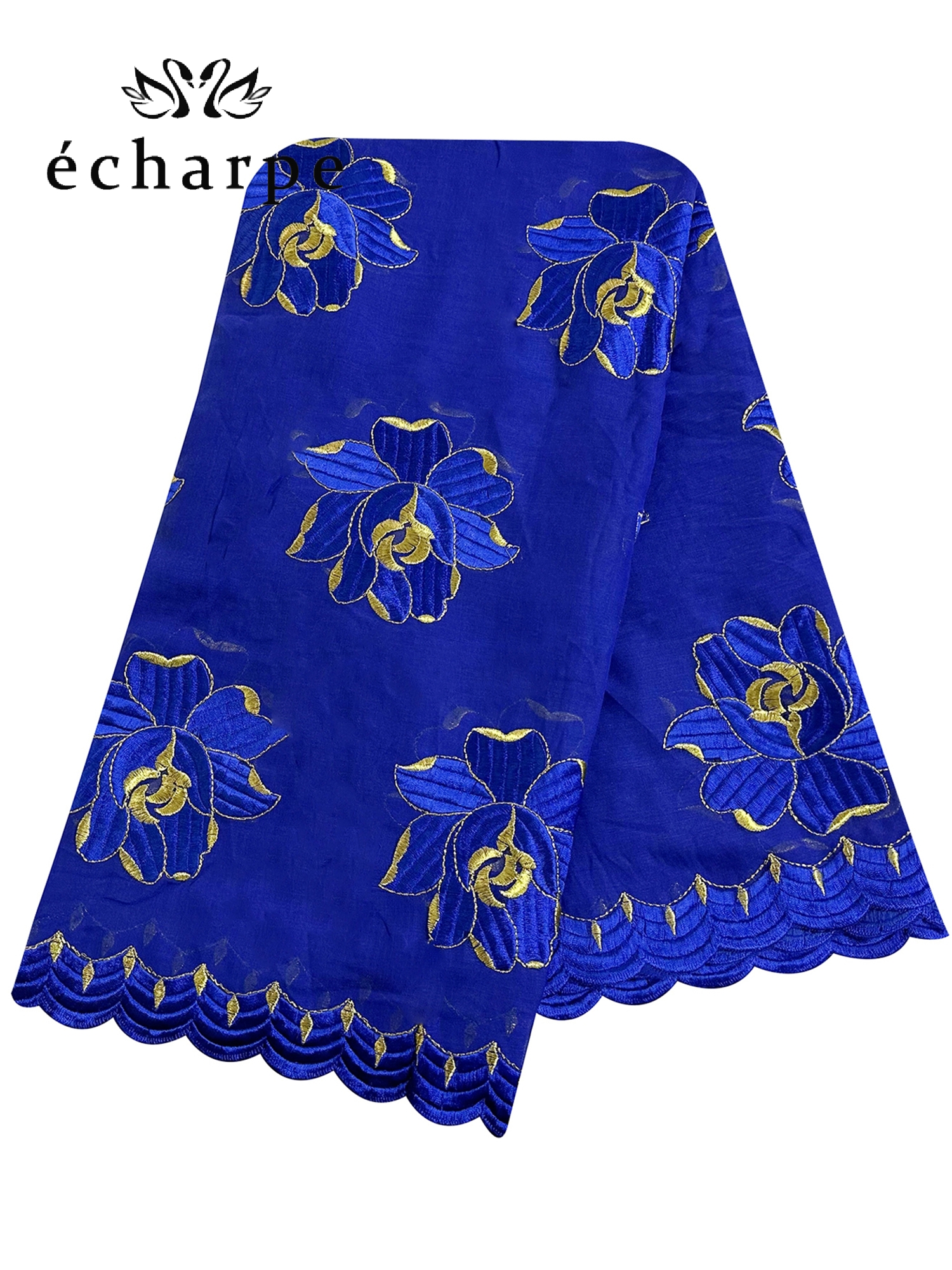 Écharpe africaine islamique pour femmes, Turban Pashmina à la mode, châle brodé en coton, Hijab de fête musulmane pour dames, nouvelle collection 2022, 100%