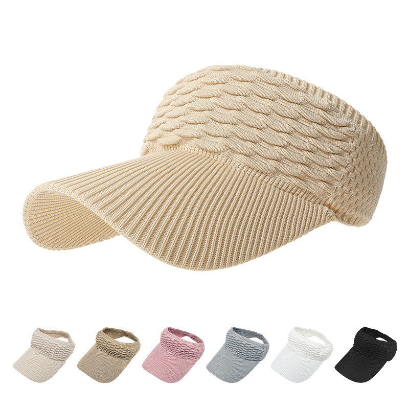 Casquette de soleil pour femme, protection UV, respirante, avec ouverture pour queue de cheval, style écaille de poisson, pour l'été, les voyages, le golf, les loisirs et le shopping