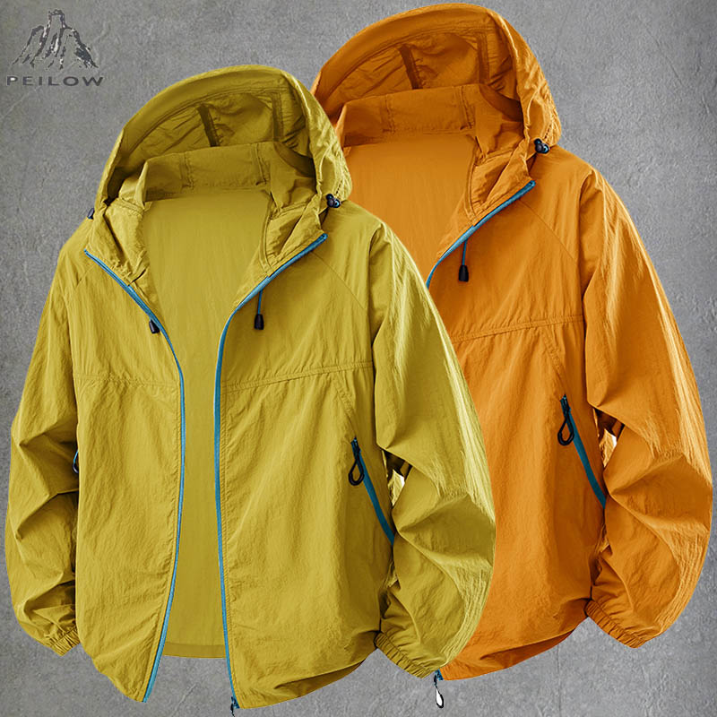 Vestes de randonnée d'été pour couple, vestes de pêche, de cyclisme, de sport, de course à pied, à capuche, pour hommes et femmes, vêtements de protection solaire pour l'extérieur