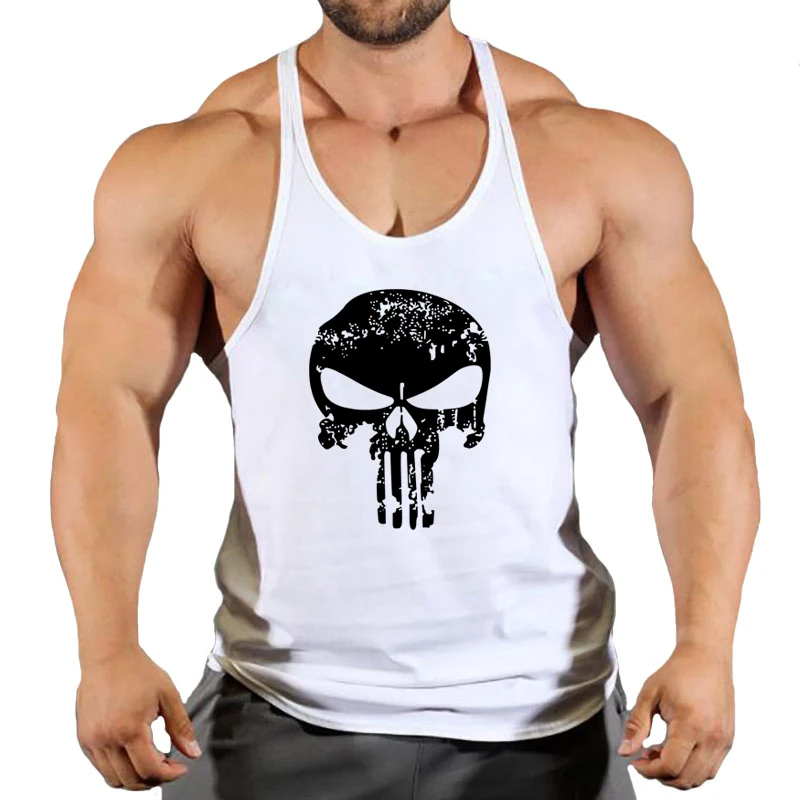 Chemise de fitness pour hommes, haut de gymnastique, vêtements de musculation, vêtements pour hommes, Stringer Muscular GlaSinglets, gilets, Économie Singlet, Y