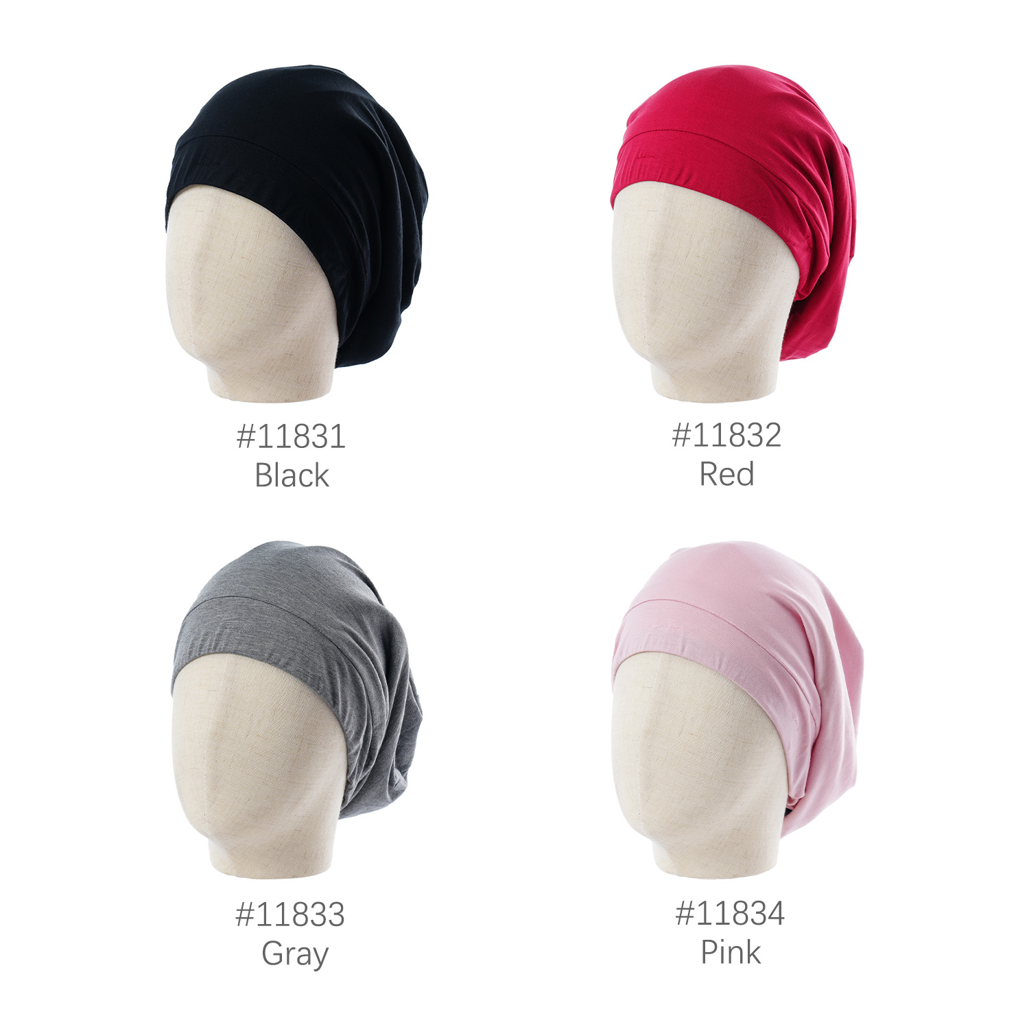 Bonnet musulman en Satin doux et extensible, doublure de chimio pour la perte de cheveux contre le Cancer, couvre-chef en coton, Bonnet de couchage pour femmes et hommes