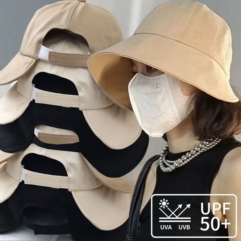 Chapeaux d'été pour femmes, casquette de Baseball pliable, large bord, protection solaire, plage, pêcheur, chapeau seau décontracté pour l'extérieur