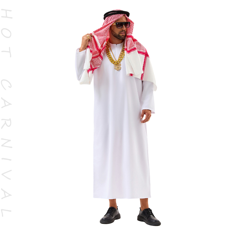 Costume de Style arabe du moyen-orient, Robes d'émeraude pour hommes et femmes, Costumes de Cosplay pour spectacle sur scène, dubaï Tycoon, nouvelle collection 2025