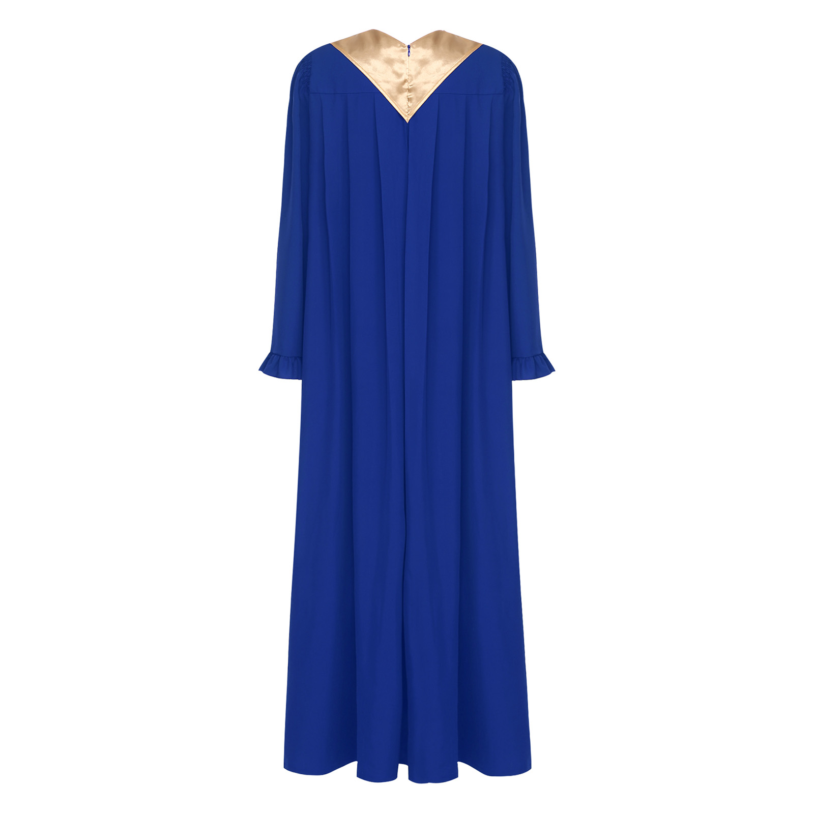 Robe de culte liturgique pour chœur d'église féminin, robe de danse de louange chrétienne, tenue de pasteur/prêtre pour performance d'Halloween