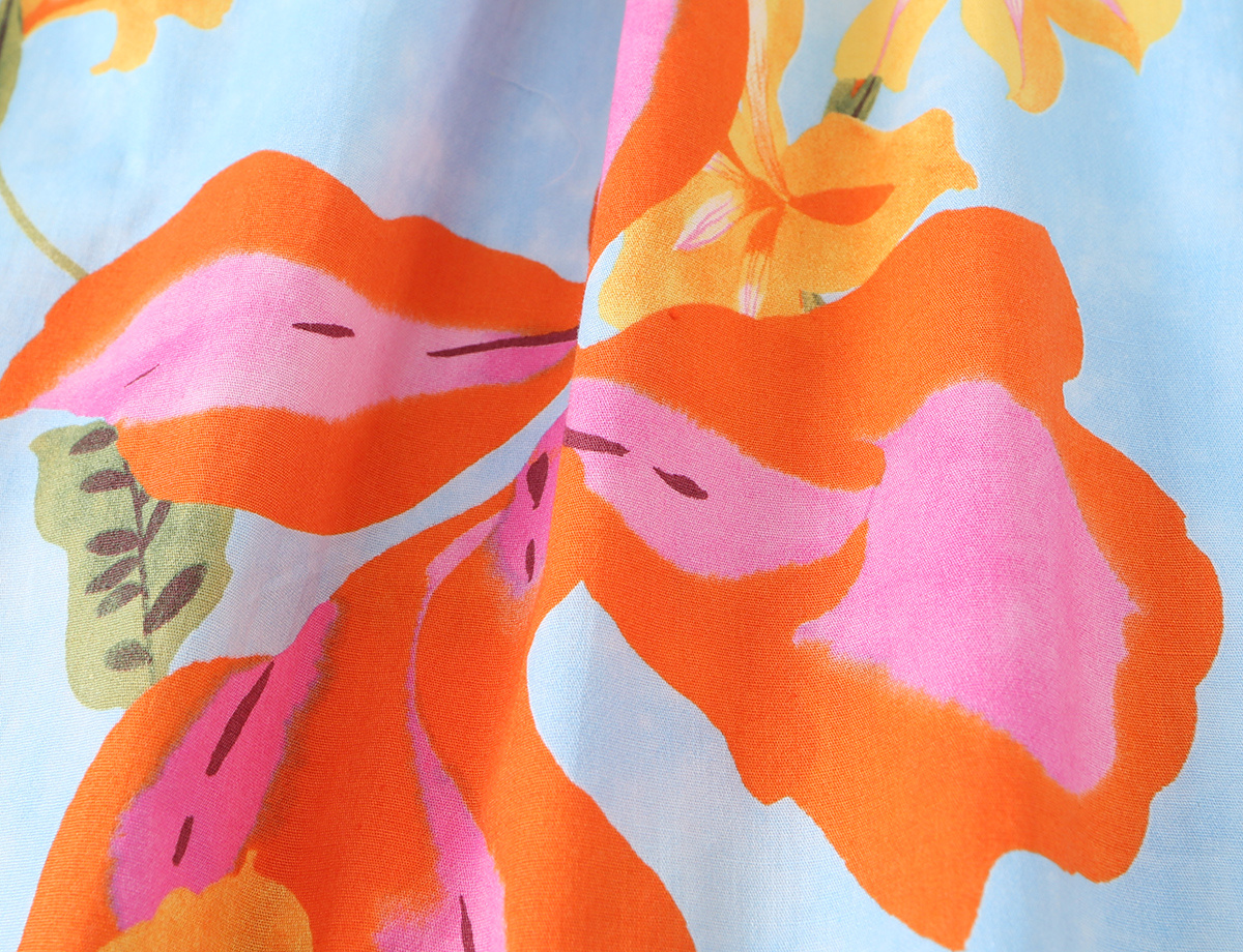 Nouvelle robe d'été pour femme avec décolleté plongeant, épaules dénudées, imprimé floral, style plage, tissu fluide