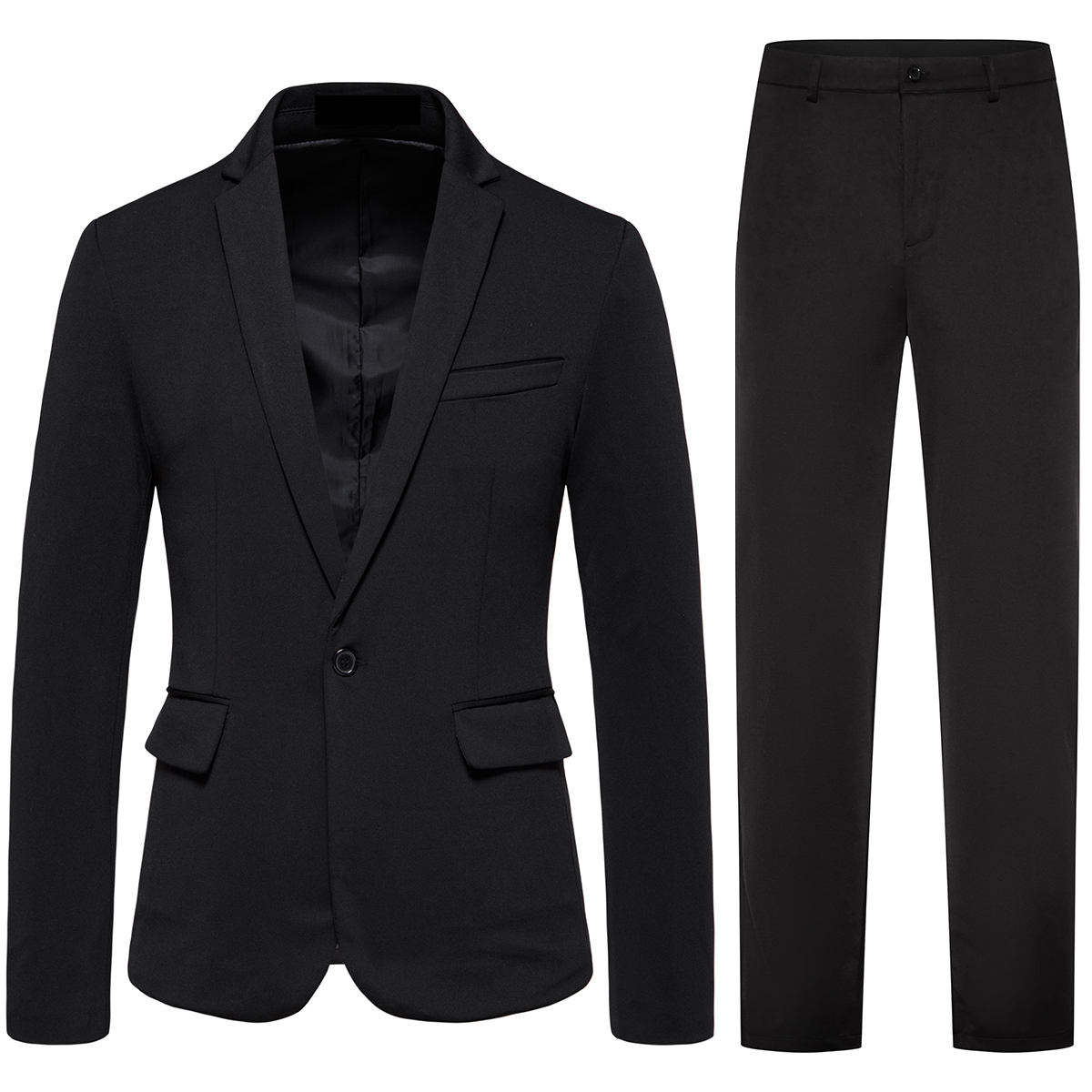 Ensemble de costume 2 pièces pour homme, vêtements de soirée élégants, pantalon de smoking, idéal pour les mariages