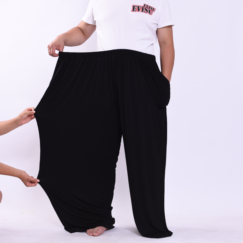 Grand pantalon homme 260KG grande taille 15XL 16XL ample stretch grande taille 66 60 62 été pantalons décontractés noir 50 52 54 56 58