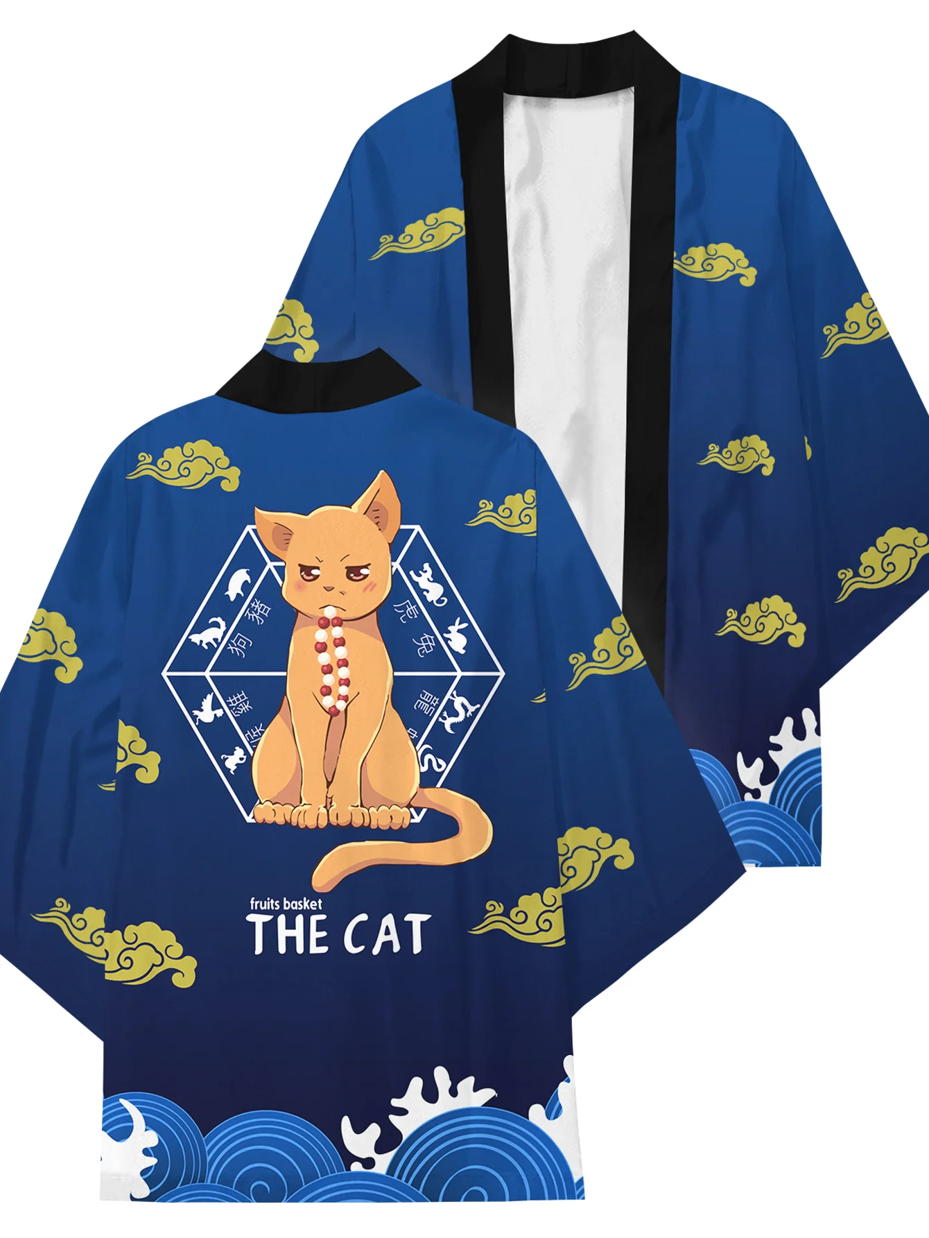 Nouveau Kimono Japonais à Motif Imprimé en 3D, Vente Chaude 2026