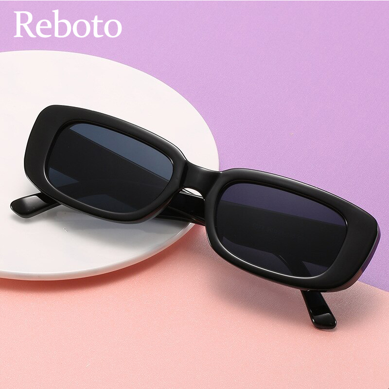 Lunettes de soleil rectangulaires blanches classiques pour femmes, nouvelle mode, petite marque rétro de styliste, lunettes de soleil carrées pour dames