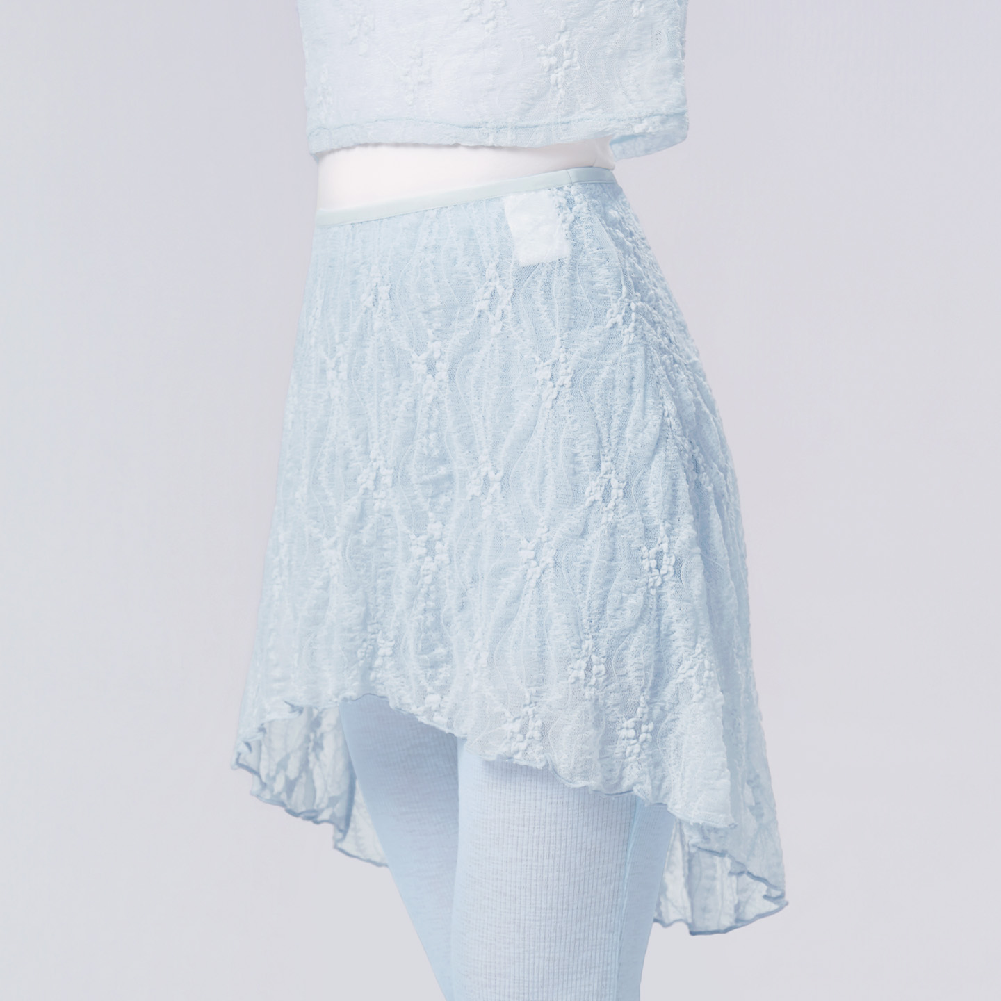 Jupes de danse en dentelle douce pour femmes, en nylon transparent, tulle, couleur unie, jupes élégantes à ourlet irrégulier pour filles adultes, jupes de danse en tricot