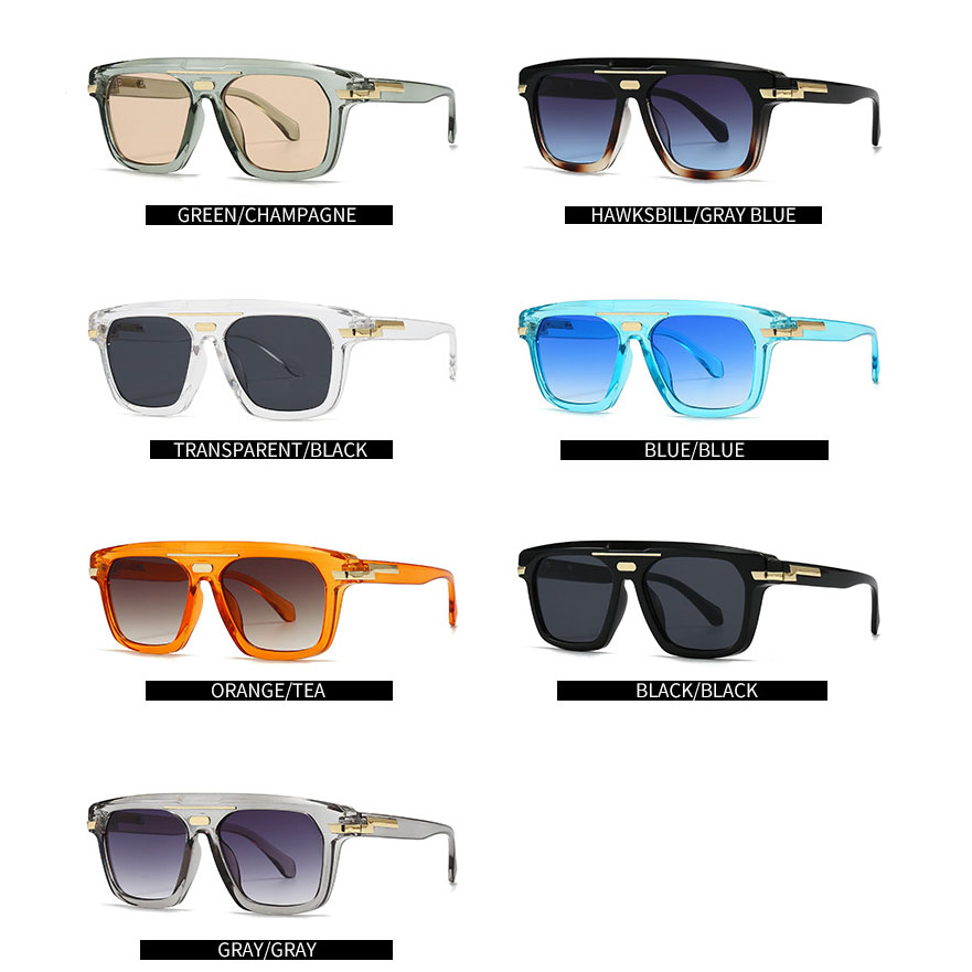Lunettes de soleil carrées surdimensionnées pour hommes et femmes, Vintage, marque de luxe de styliste, Punk populaire, pour l'extérieur, UV400