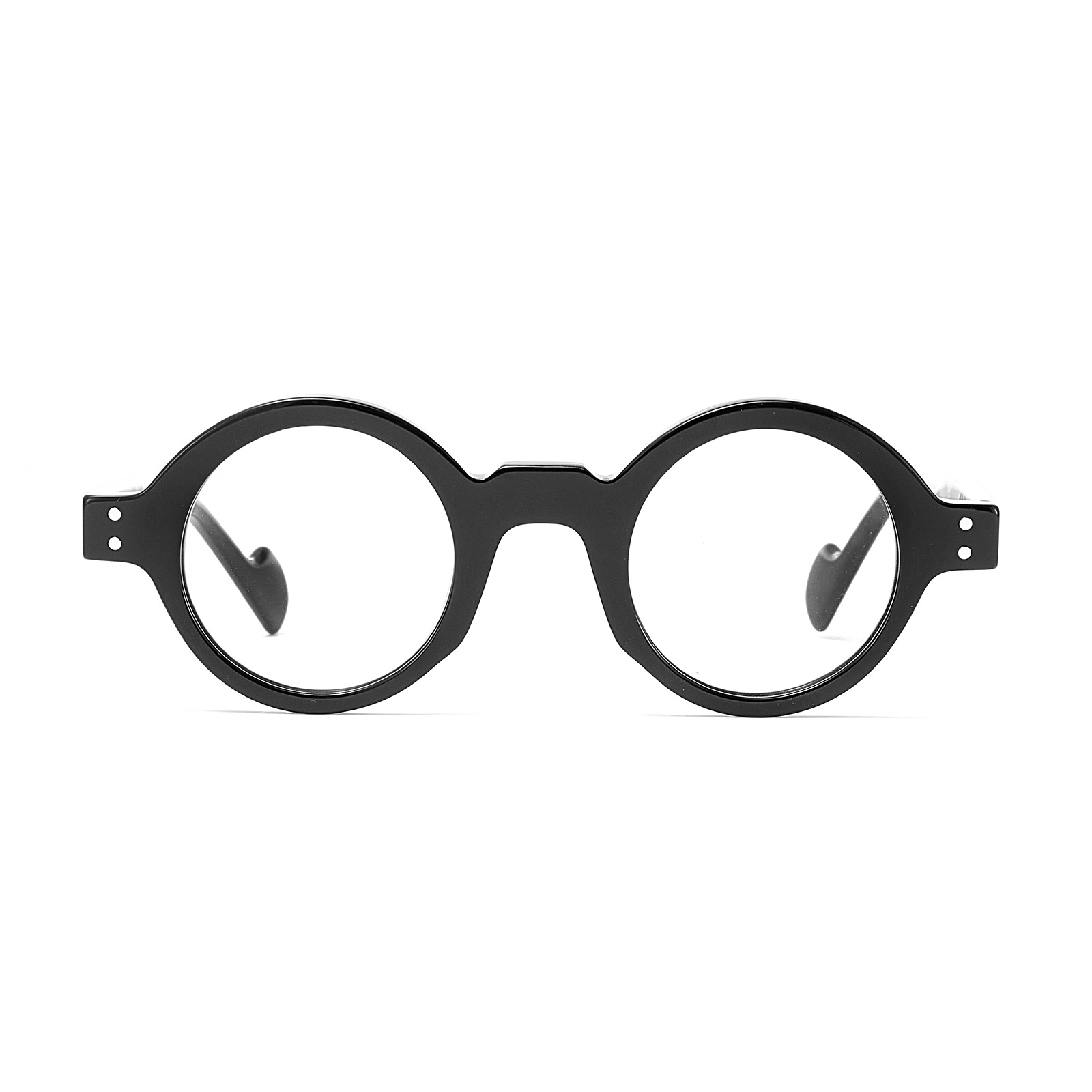Lunettes rondes rétro montures en acétate de haute qualité faites à la main au japon lunettes de Prescription optiques élégantes pour hommes femmes PZ-90265