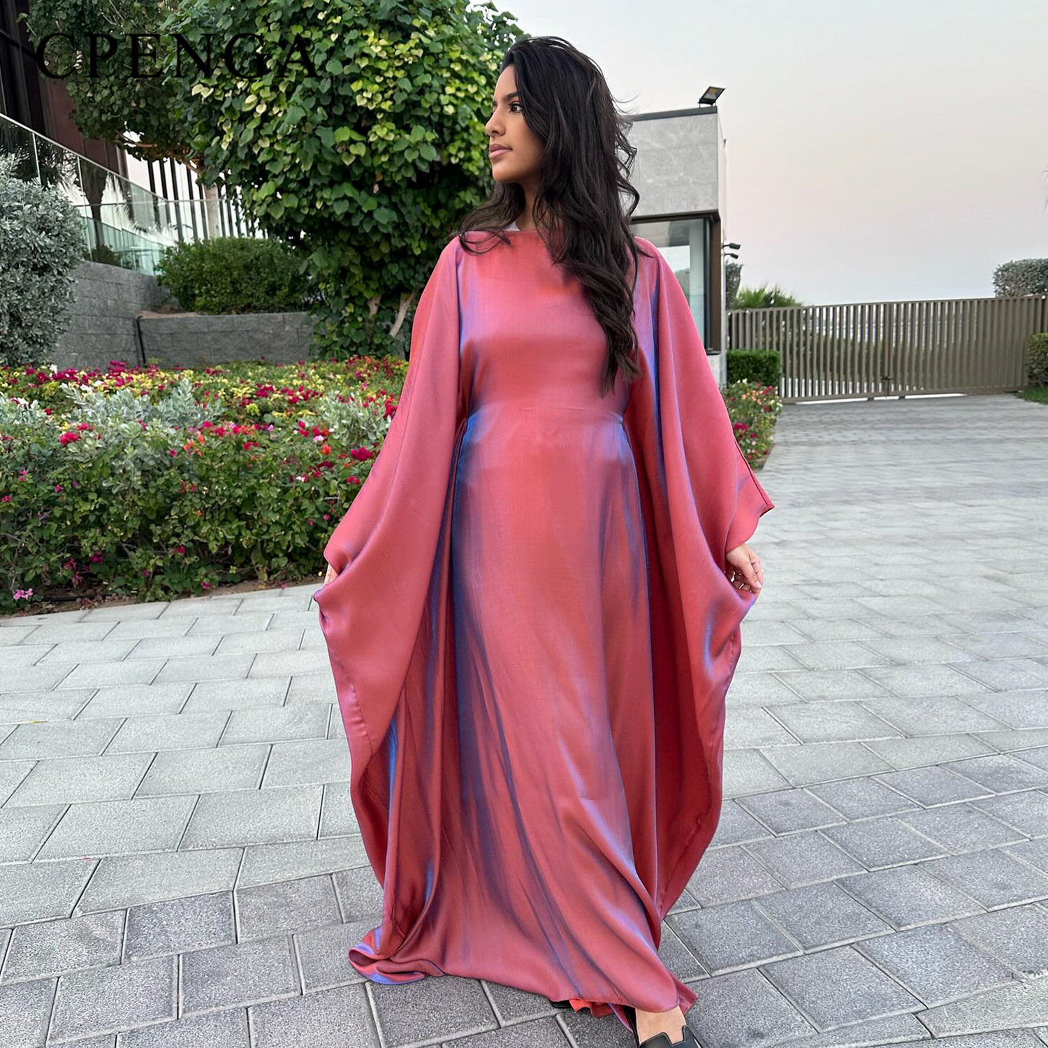 Nouvelle robe jalabiya de fête de Dubaï 2024, robe musulmane pour femmes, abaya à manches longues, robe élégante, vêtements modestes pour femmes, vêtements islamiques