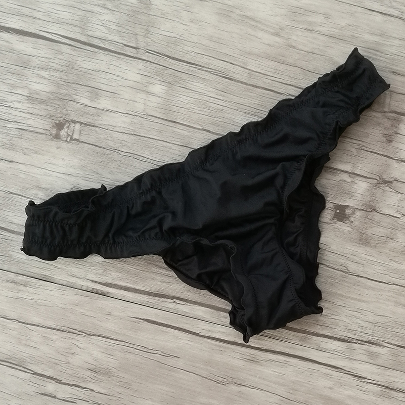 Maillot de bain brésilien imprimé effronté pour femme, bikini sexy, culotte de bain