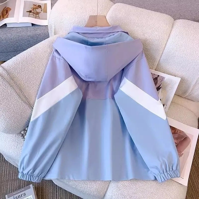 Manteau de travail sportif à manches longues pour femmes, veste fine Stormtrooper féminine 2026, manteau d'extérieur à capuche et fermeture éclair pour femmes, printemps automne
