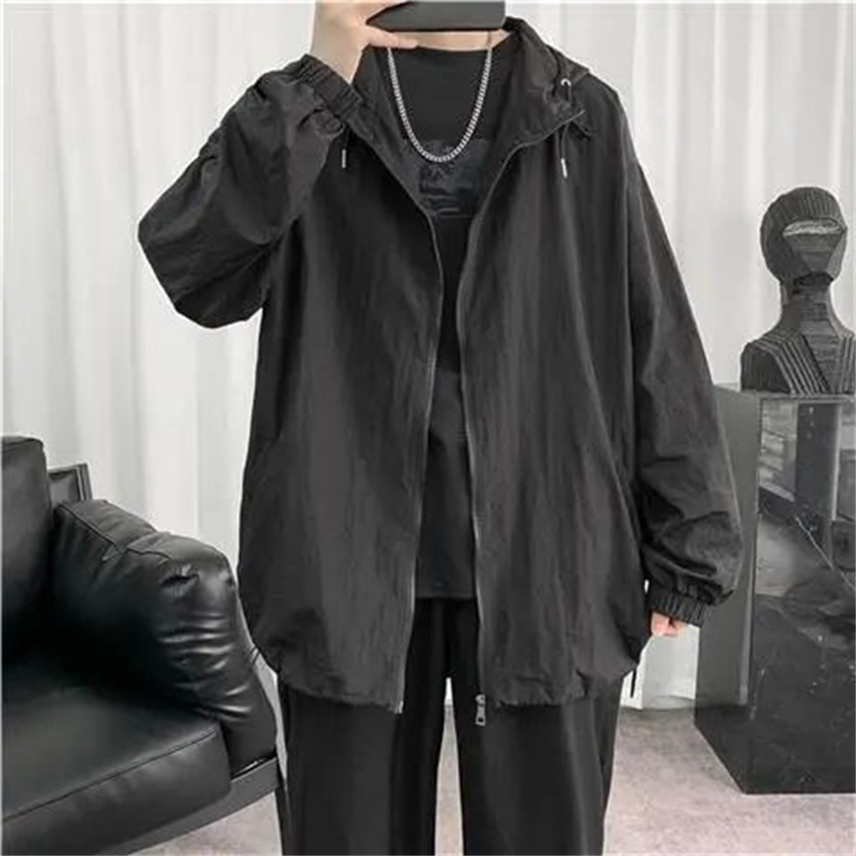 Nouvelle Collection Homme : Vêtements Modestes Légers et Respirants pour l'Été – Coupe Ample, Protection Solaire, Idéal pour l'Extérieur et le Bureau