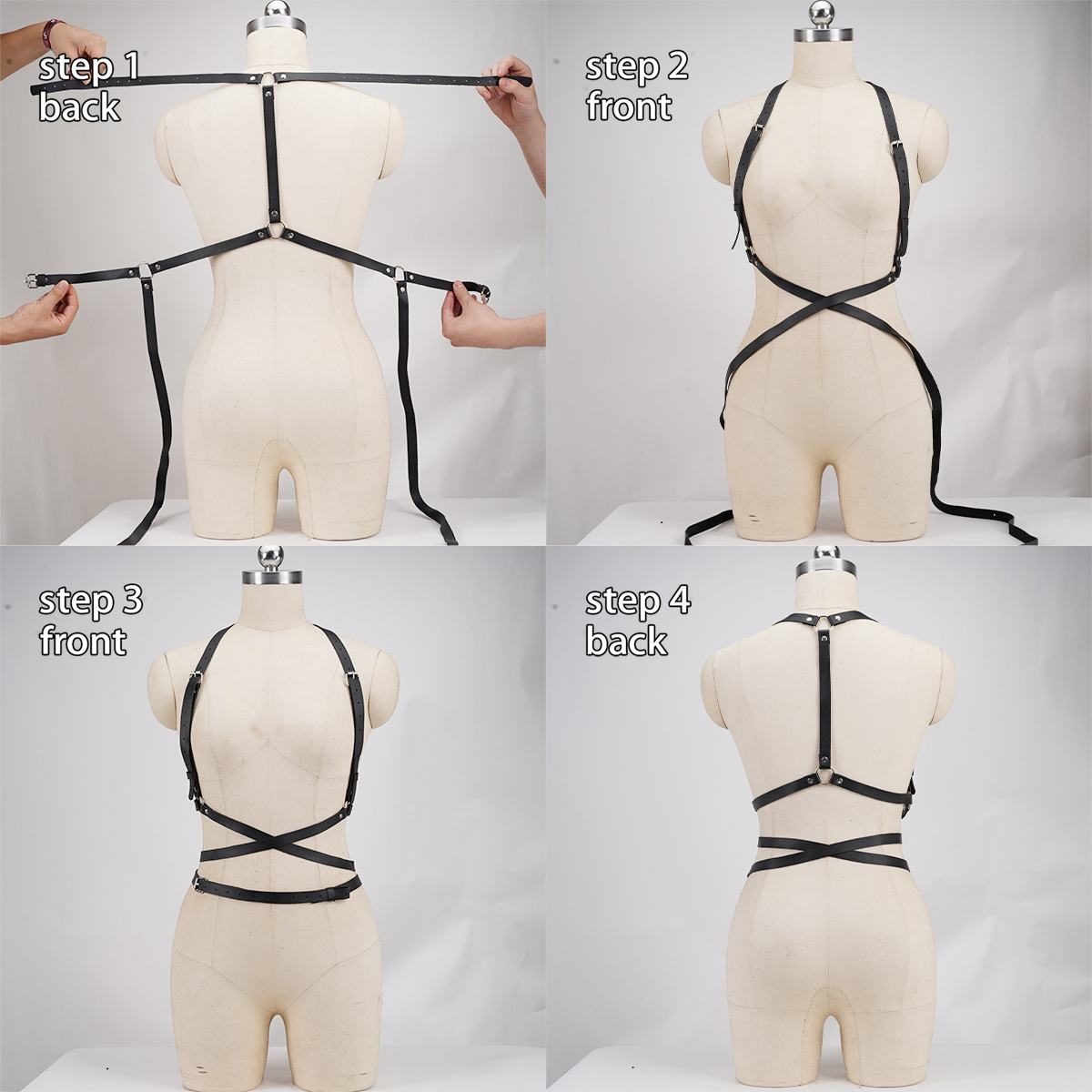 Ceinture de mode Style de rue Bondage Corset ceinture Goth jarretelle pour femmes décontracté WildDecoration ceinture Punk vêtements accessoire