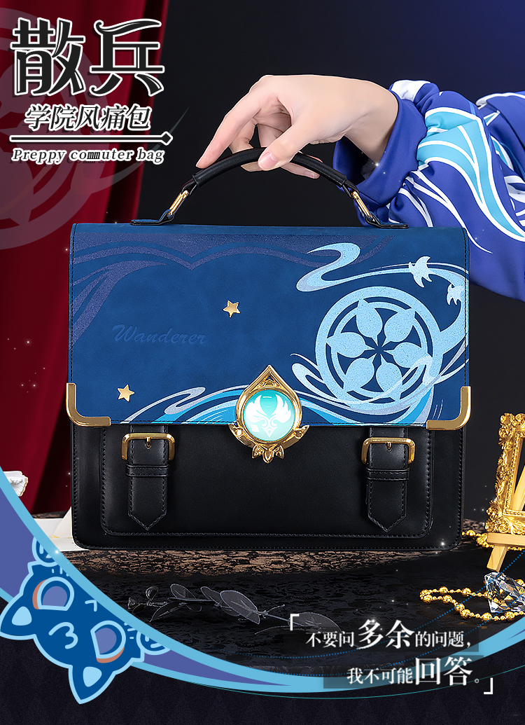 Sac Cosplay Bappy Cos planchers amouche WPanama er pour Halloween, Comic Con Game, Anime Party Fashion Bag pour Noël