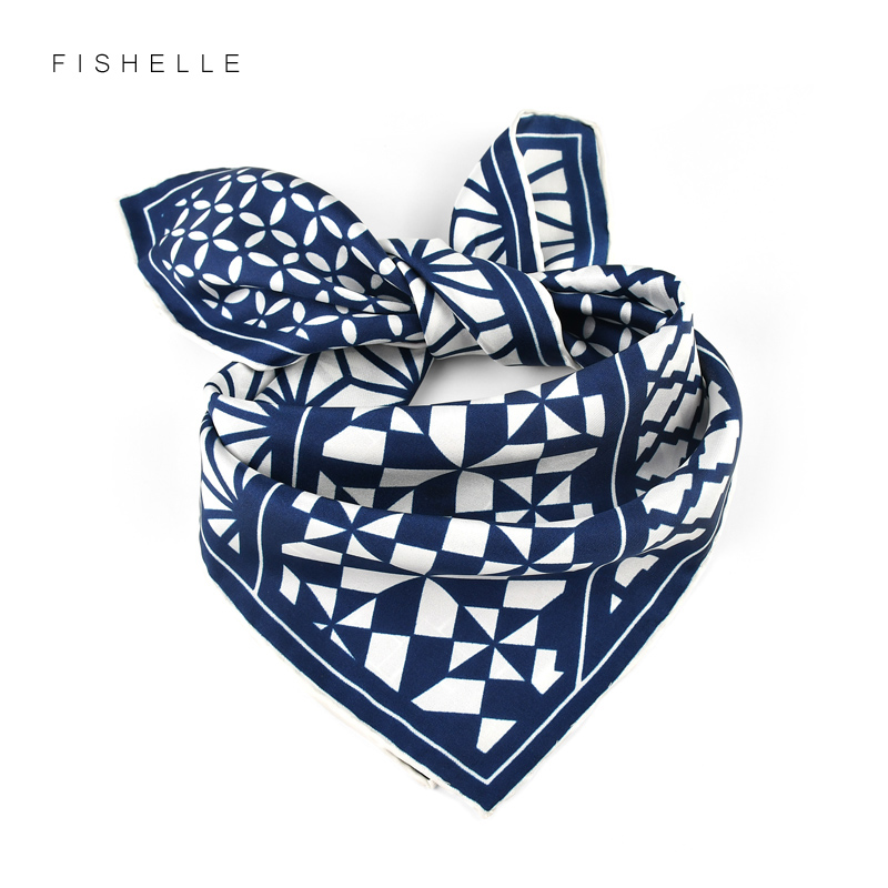 Foulards en soie 100% naturelle pour femmes, petit foulard de luxe jaune 100% en sergé de soie véritable, col carré de 50cm, hijab fin pour dames, printemps et été