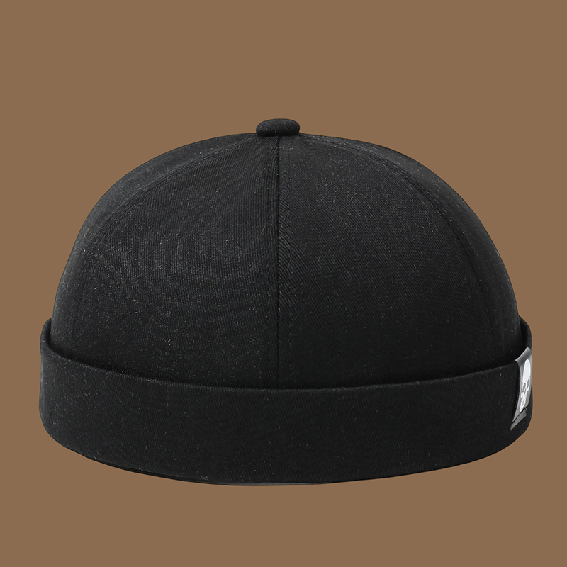 Chapeau tendance minimaliste pour homme et femme, style street dance artistique, nouveau chapeau melon sans bord, chapeau de printemps et d'automne, chapeau de propriétaire de maison, Hip