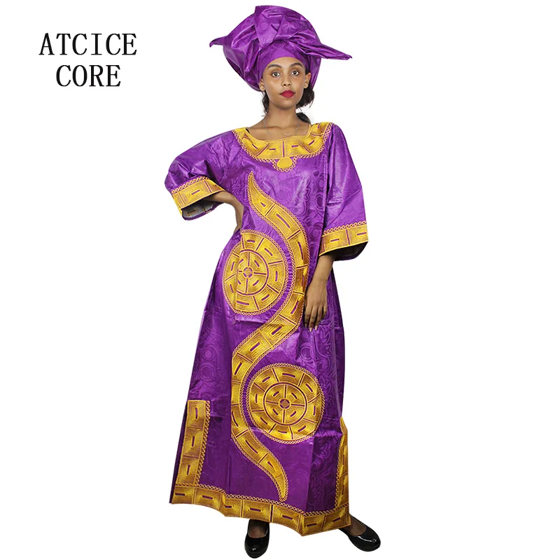 Robe africaine longue en bazin pour femmes, design de mode, nouvelle collection