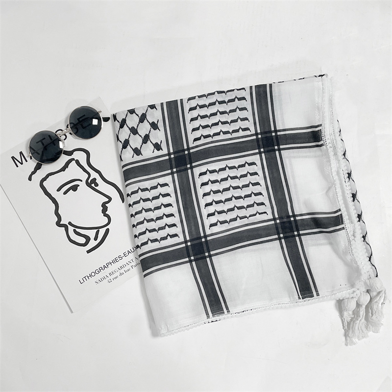 Foulard en coton imprimé à la mode, bandeau du moyen-orient, dubaï, Türkiye, pour femmes musulmanes, Hijab, écharpe islamique, Turban Long féminin