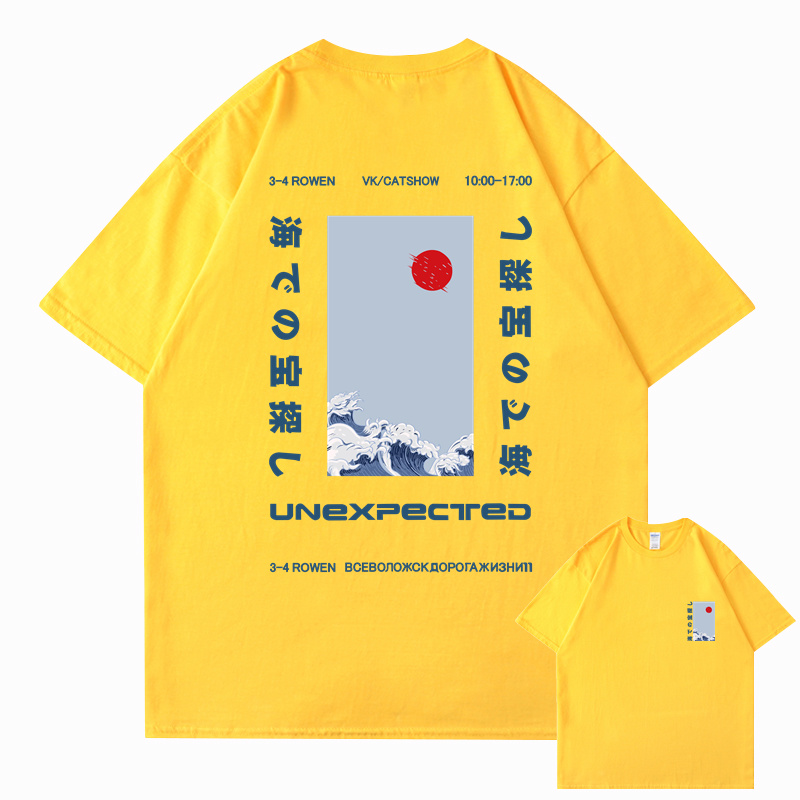 T-Shirt à Manches Courtes en Coton pour Homme, Streetwear, Hip Hop, Harajuku, Japonais, Imprimé Okeji, Fille et Garçon, Été, 2024