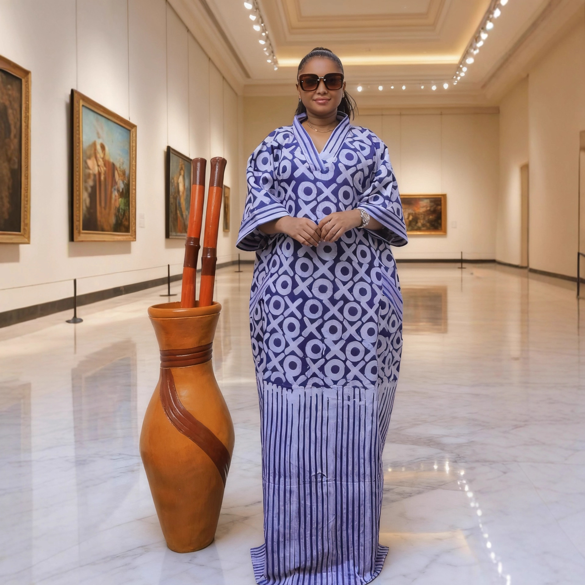 Robes africaines grande taille pour femmes, vêtements traditionnels africains Dashiki Ankara, tenues Abayas, Kaftan musulman, Robe Maxi