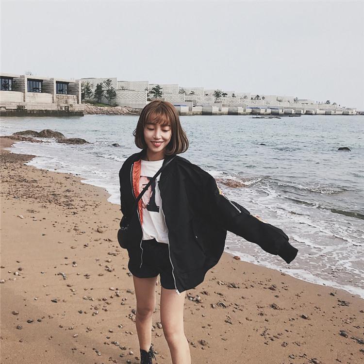 Veste de baseball brodée tendance pour couple, style rétro ample, veste de style BF pour étudiants, saison printemps-automne pour femmes