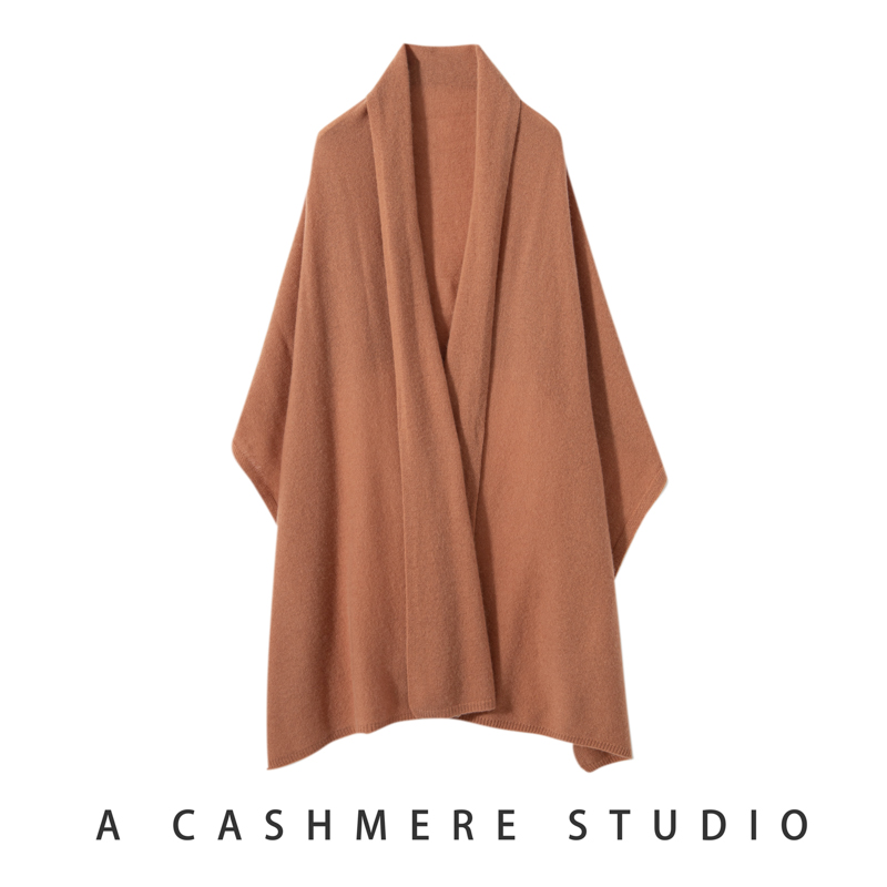 MERRILAMB-Écharpe en Cachemire pour Homme et Femme, Châle Chaud, Monochromatique, Rond, Long, Unisexe, Mode Hiver, Haute Qualité, 100%