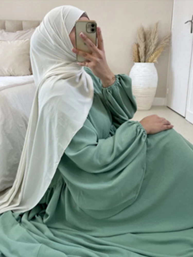 Abaya-Robe longue pour femmes musulmanes, tenue de fête modeste, pour Eid Ramadan, islamique, Turquie, Dubaï, nouvelle collection 2022