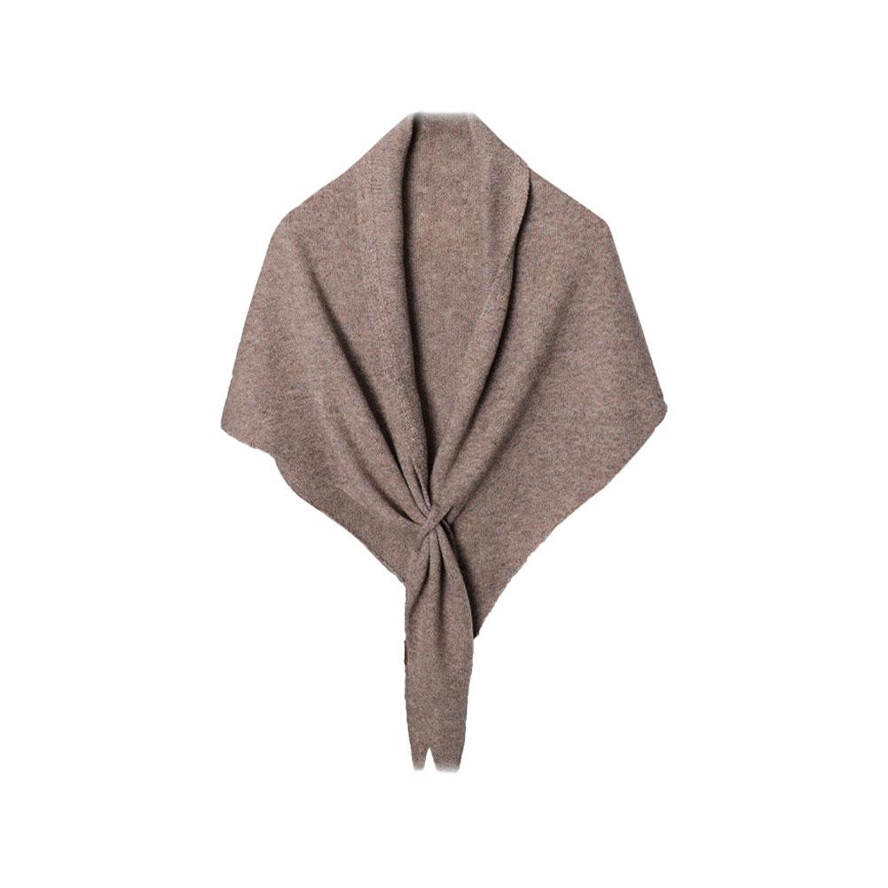Mode coréenne Triangle écharpe châle femmes cou enveloppement laine mélangée femme épaissi chaud épaule châle cadeau d'hiver