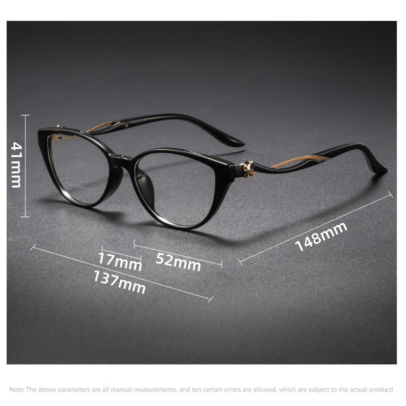 Femmes œil de chat montures de lunettes pour femmes montures en verre optique rétro rose lunettes de Prescription mode femme lunettes F6026