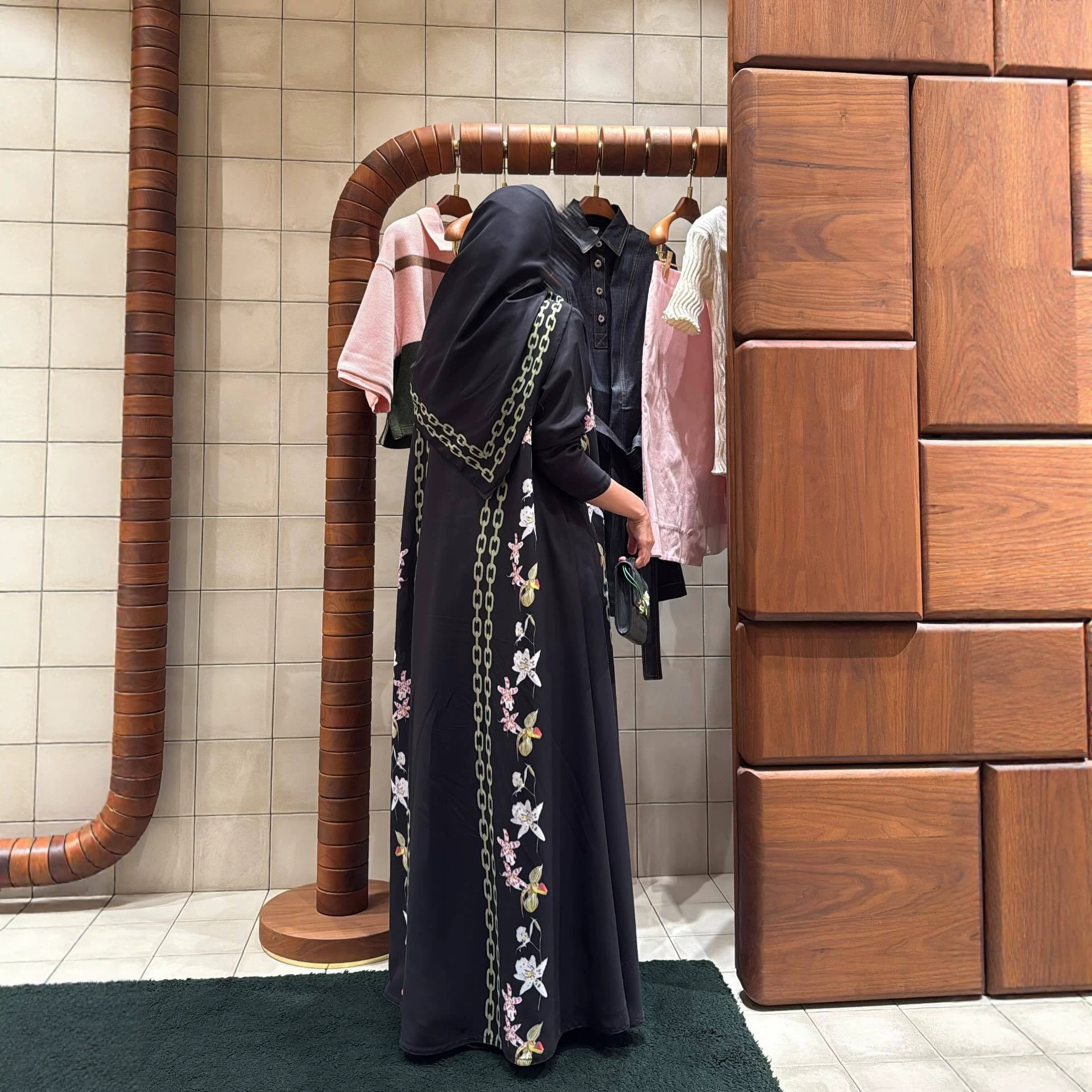 Ensemble 2 pièces Abaya Eid pour femmes, robes imprimées Hijab, Jalabiya musulmane, Vestidos islamiques, Robe Cardigan, Ramadan, Maroc, Dubaï, Abayas, Kaftan