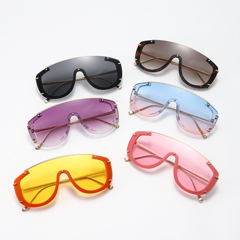 Lunettes de soleil tendance et innovantes, style doux et cool, lunettes de soleil anti-UV 3092