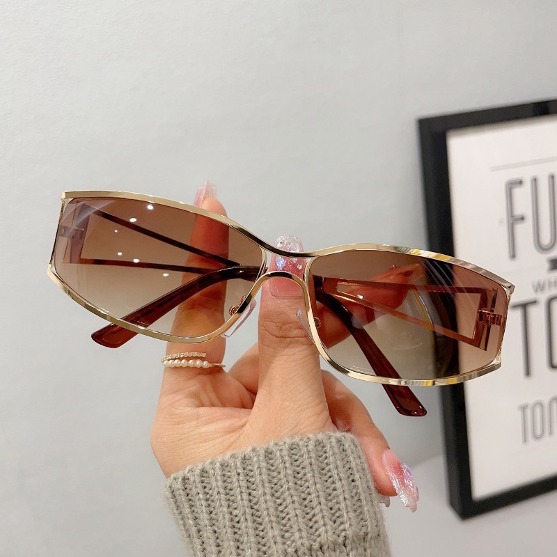 Nouveau Punk lunettes femmes lunettes de soleil hommes Y2K sport concepteur conduite lunettes de soleil Vintage nuances lunettes femme équitation lunettes