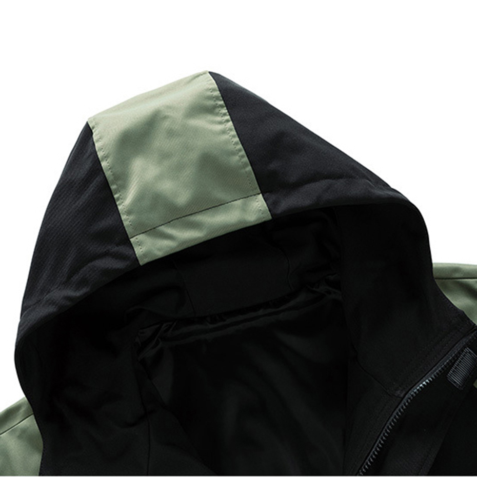 9XL grande taille hommes vestes à capuche coupe-vent printemps automne vestes décontractée ample pour homme grande taille 7XL 8XL vêtements d'extérieur