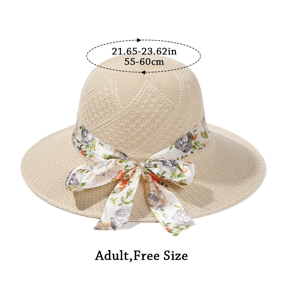 Chapeau de plage à large bord pour femme, visière pare-soleil, protection UV, chapeau en paille