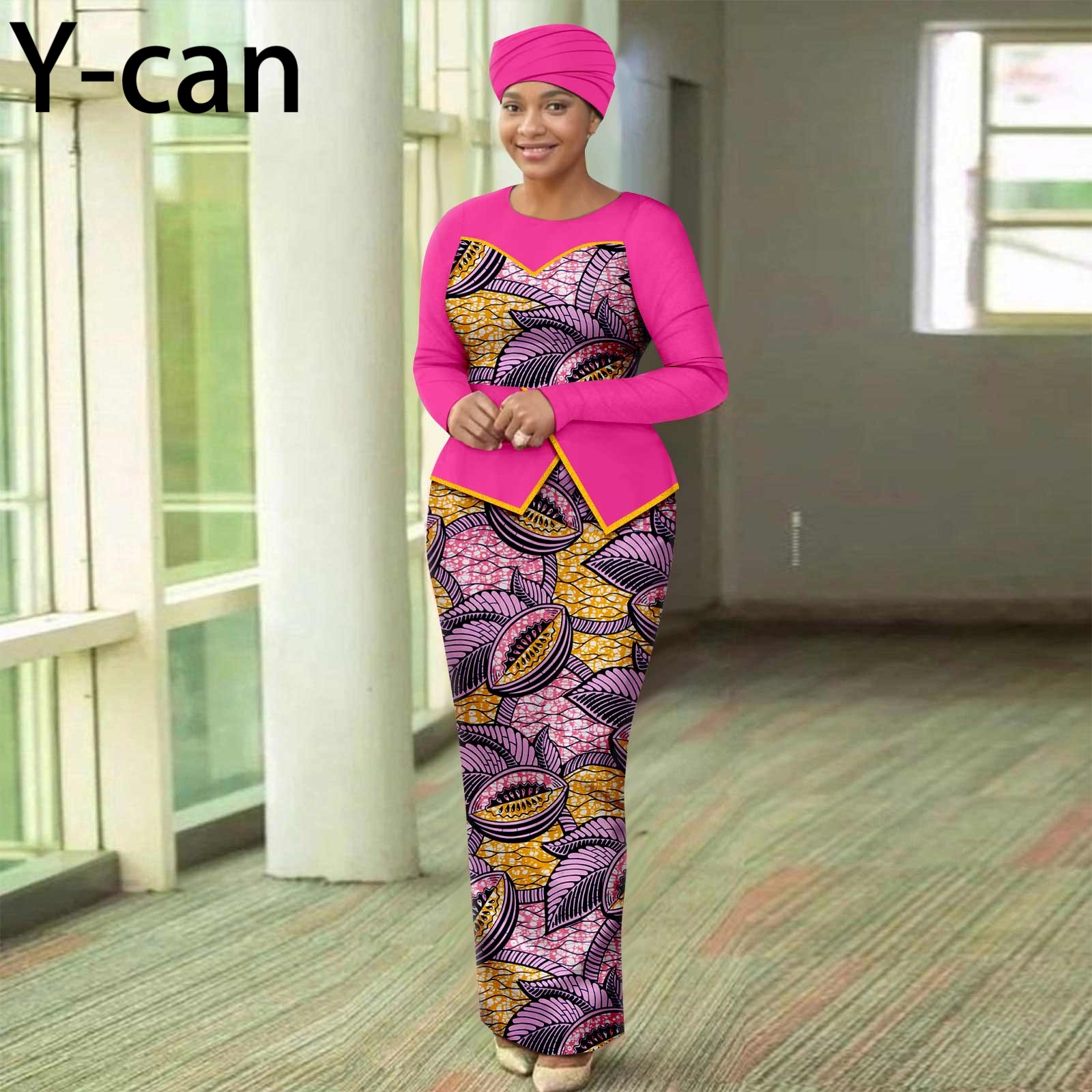 Robes africaines pour femmes, robe élégante en Patchwork avec foulard, fête de mariage, Style africain, imprimé Ankara 2525050