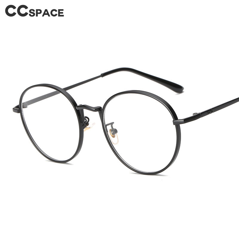 47132 rétro rond Simple lunettes montures hommes femmes optique mode ordinateur lunettes